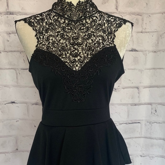 Bar III Front Row Peplum Dress - Picture 4 of 8